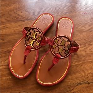 Tory Burch Miller flip flops